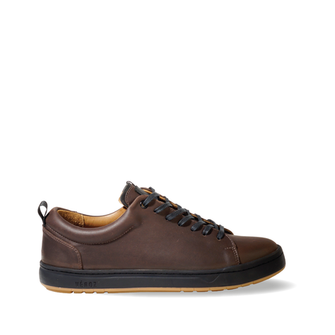 Zapatilla Cuero Hombre Rialto - Chocolate-1