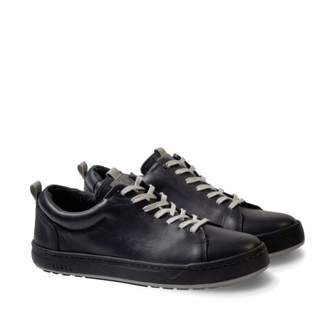 Zapatilla Cuero Hombre Rialto - Negro-0
