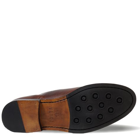 Zapato Cuero Hombre Véroz Vittorio - Avellana-2