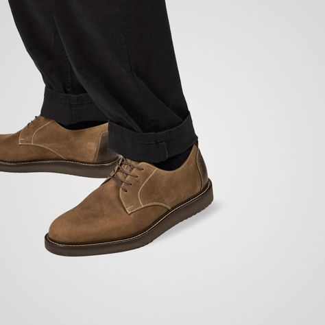 Zapato Cuero Hombre Véroz Cau Vang Light - Tabaco-4