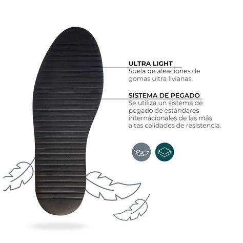 Zapato Cuero Hombre Véroz Cau Vang Light - Tabaco-5