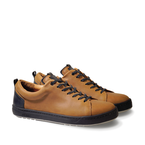 Zapatilla Cuero Hombre Rialto - Tabaco-0