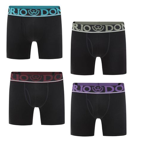 Pack de 4 -Boxer Medio Algodón Hombre  -0