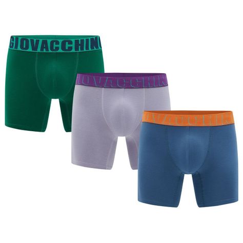 Pack de 3 Boxer Medio Algodon Hombre-2
