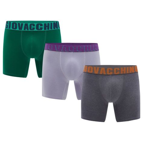 Pack de 3 Boxer Medio Algodon Hombre-3