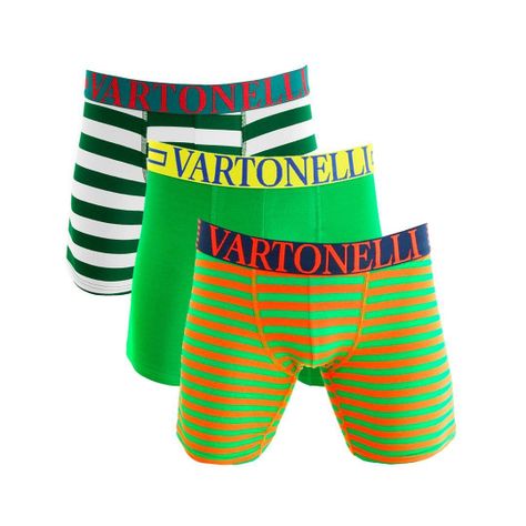 Boxer Medio Algodón Hombre - Pack 3 -0