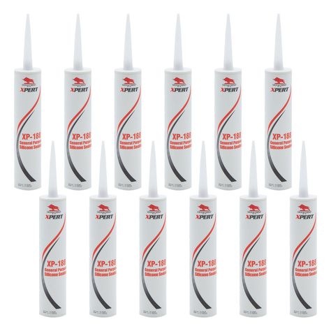 Pack de 12 Silicona Con Fungicida Neutra Para Baño Y Cocina 300ml-0