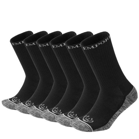 Pack de 6 Calcetines Largos Deportivos Cobre Hombre-0