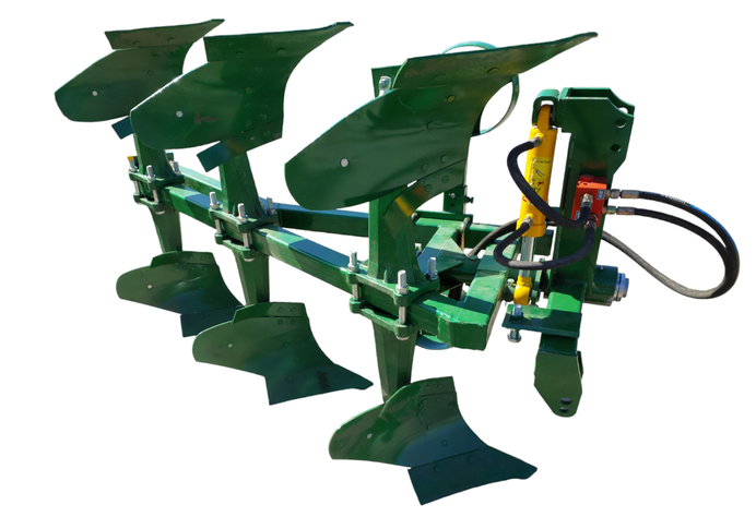 Arado Vertedera Reversible Hidraulico Tractor 3x2 Puntas Giovacchino-0