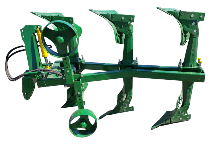 Arado Vertedera Reversible Hidraulico Tractor 3x2 Puntas Giovacchino-1
