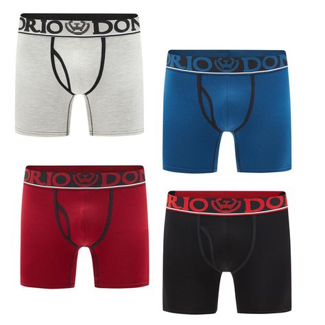 Pack 4 -Boxer Medio Algodón Hombre -0