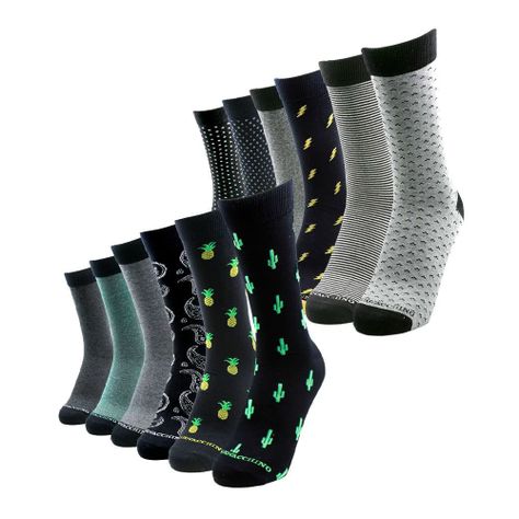 Calcetines Algodón Hombre Pack 12-0