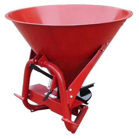 Trompo Abonador Tolva Fertilizadora 360L Tractor Giovacchino-1