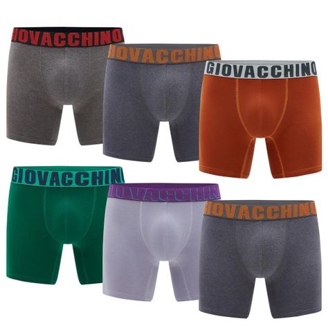 Pack de 6 Boxer Medio Algodon Hombre-4
