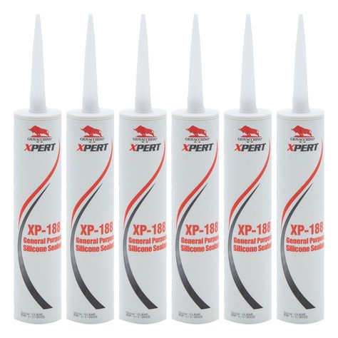 Pack de 6 Silicona Con Fungicida Neutra Para Baño Y Cocina 300ml-0