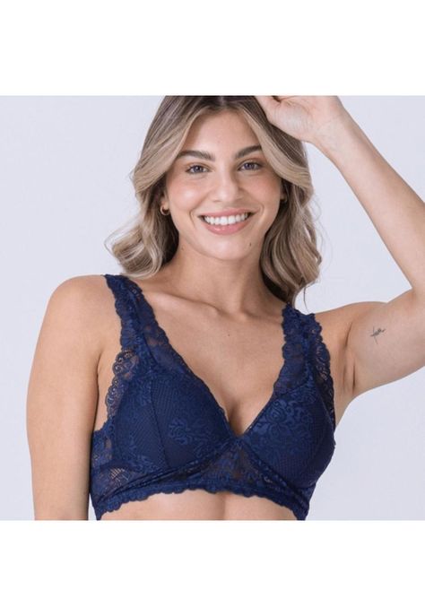 Bralette Encaje Azul 2Rios-0