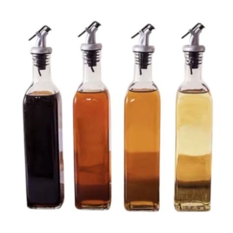 Dispensador Spray Rociador Aceite Vinagre Botella De Vidrio-0