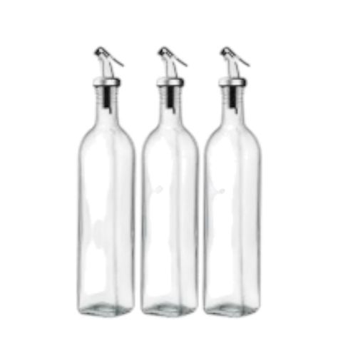 Dispensador Spray Rociador Aceite Vinagre Botella De Vidrio-1