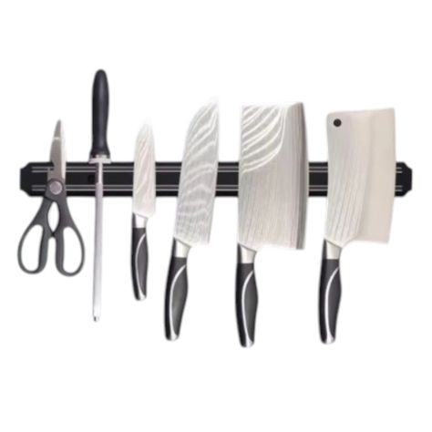 Barra Magnética Imán 33cm Cuchillos Utensilios Herramientas-0