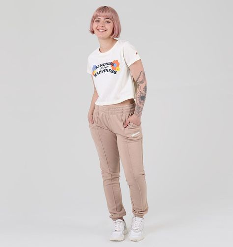 POLERA Ninia ELLESSE GEORGETTE CREMA-2