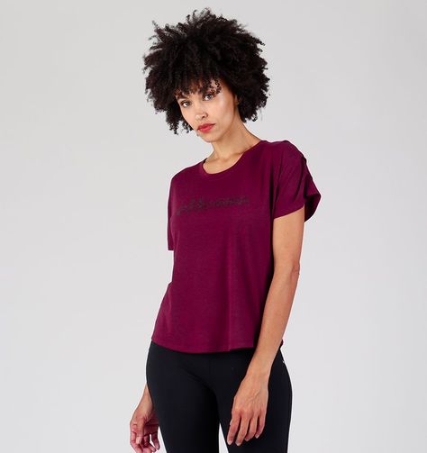 POLERA MUJER ELLESSE DIANA BURDEOS-0