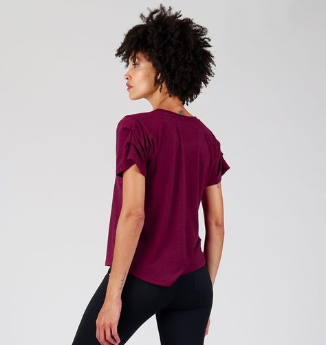 POLERA MUJER ELLESSE DIANA BURDEOS-1
