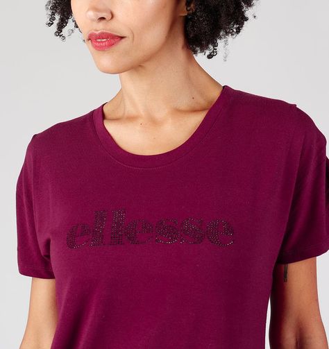 POLERA MUJER ELLESSE DIANA BURDEOS-3