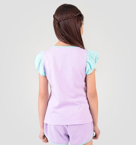 POLERA NIÑA ELLESSE NELLY LILA-1