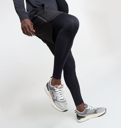 CALZA HOMBRE ELLESSE SKY NEGRO-3