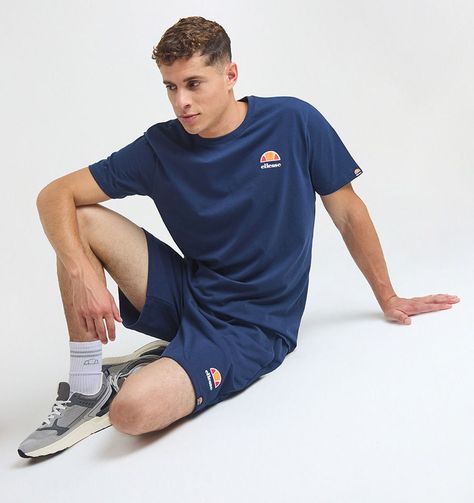 POLERA HOMBRE ELLESSE LORENZO AZUL MARINO-0