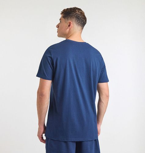POLERA HOMBRE ELLESSE LORENZO AZUL MARINO-2