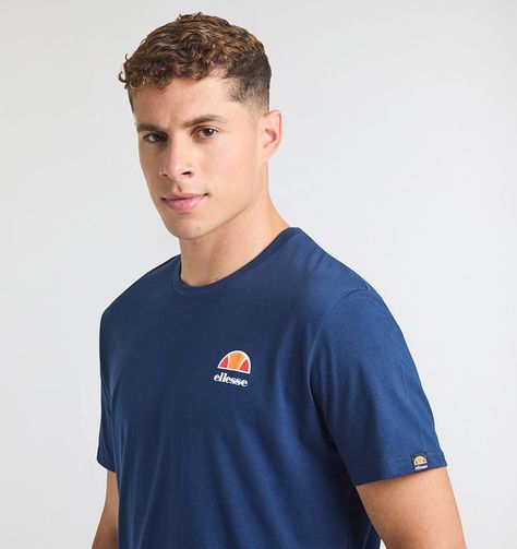 POLERA HOMBRE ELLESSE LORENZO AZUL MARINO-3