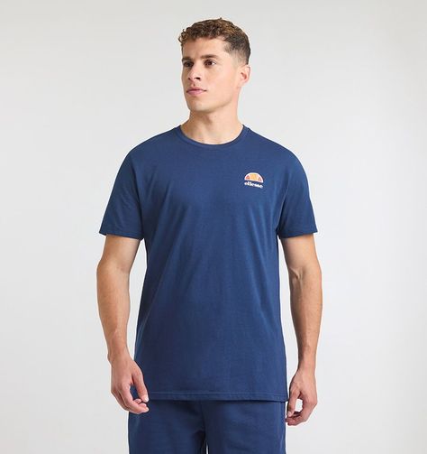 POLERA HOMBRE ELLESSE LORENZO AZUL MARINO-4