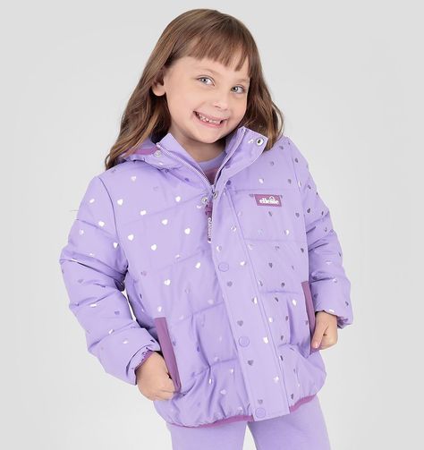 CHAQUETA NIÑA ELLESSE GEMMA LILA-0