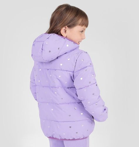 CHAQUETA NIÑA ELLESSE GEMMA LILA-3