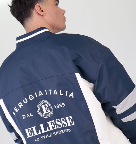 CHAQUETA HOMBRE ELLESSE BENJAMIN AZUL MARINO-4