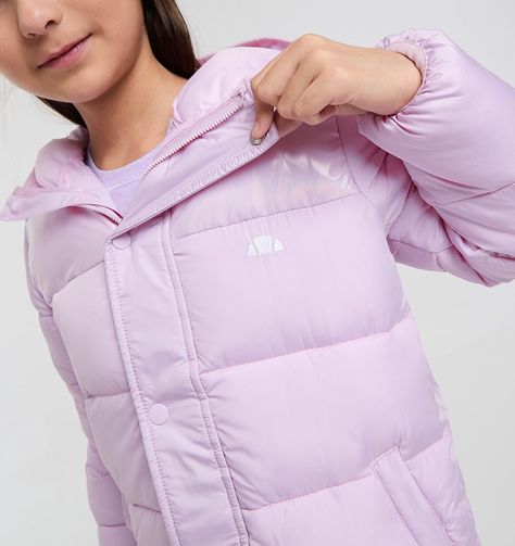 CHAQUETA NIÑA ELLESSE NIARA ROSADO-2