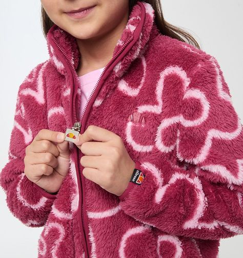 POLAR NIÑA ELLESSE NISA BURGANDY-2