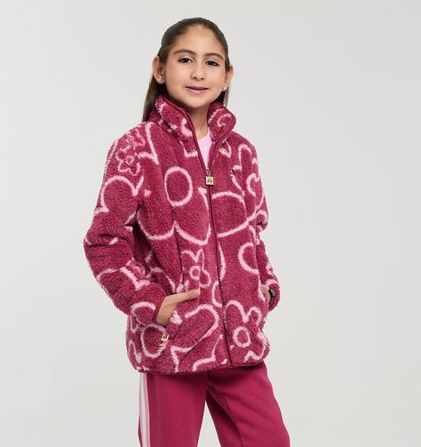 POLAR NIÑA ELLESSE NISA BURGANDY-4
