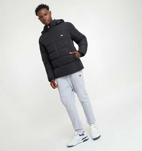 CHAQUETA HOMBRE ELLESSE SINCLAIR NEGRO-3