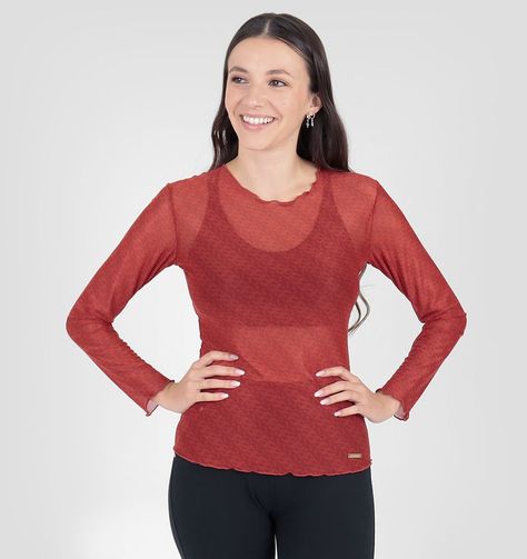 POLERA MUJER ELLESSE DIXIE ROJO-0