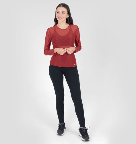 POLERA MUJER ELLESSE DIXIE ROJO-3
