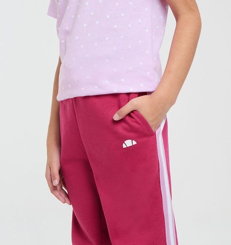 PANTALON NIÑA ELLESSE NARELLE BURGANDY-4
