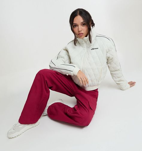 CHAQUETA MUJER ELLESSE GALI BEIGE-4