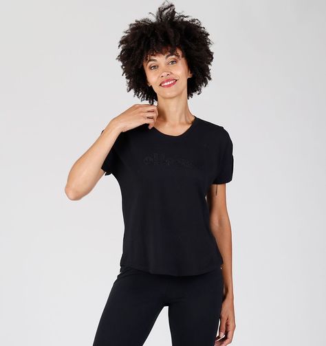 POLERA MUJER ELLESSE DIANA NEGRO-0
