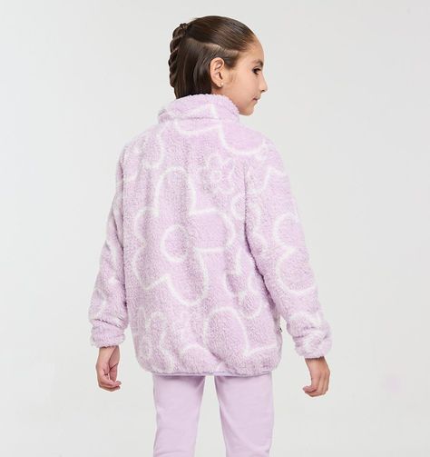 POLAR NIÑA ELLESSE NISA LILA-1