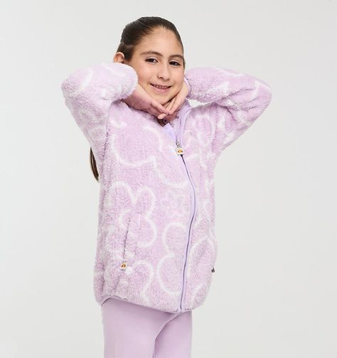 POLAR NIÑA ELLESSE NISA LILA-2
