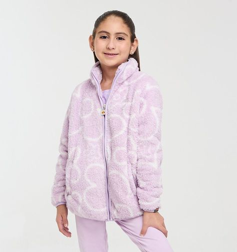 POLAR NIÑA ELLESSE NISA LILA-3