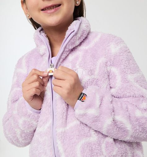 POLAR NIÑA ELLESSE NISA LILA-4