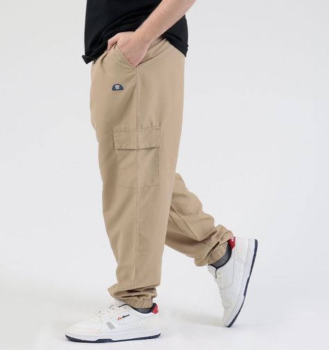 PANTALON HOMBRE ELLESSE LUCAS BEIGE-1